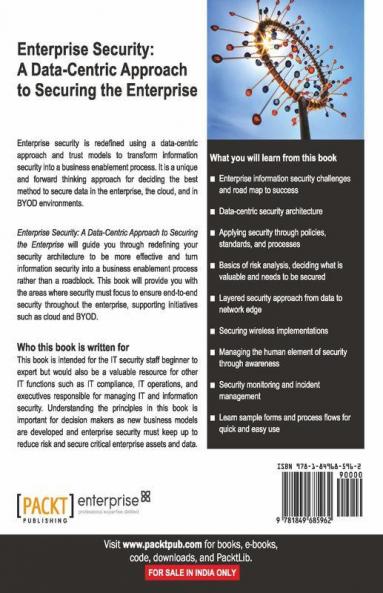 Enterprise Security: A Data-Centric Approach to Securing the Enterprise