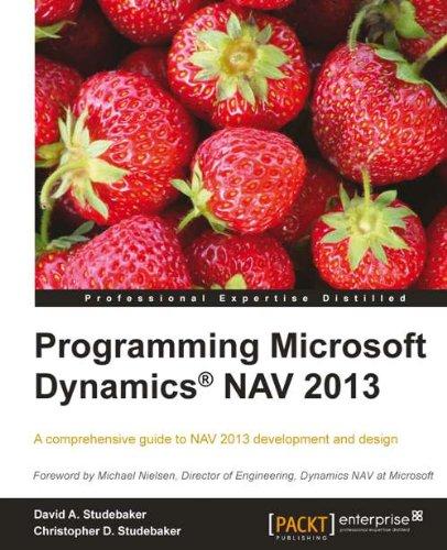 Programming Microsoft Dynamics Nav 2013
