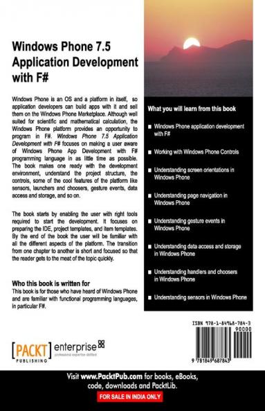 Windows Phone 7.5 Application Development with F#