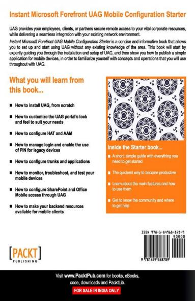 Microsoft Forefront Uag Mobile Configuration Starter