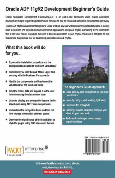 Oracle ADF 11gR2 Development Beginner's Guide