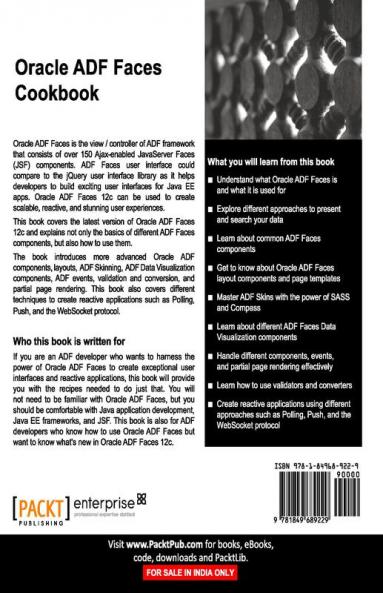 Oracle Adf Faces Cookbook