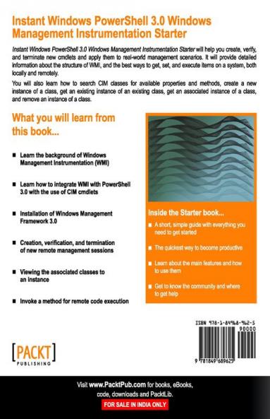 Instant Windows Powershell 3.0 WMI Starter