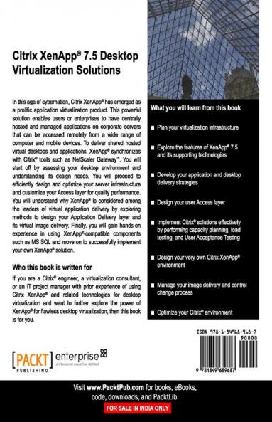 Citrix XenApp 7.5 Desktop Virtualization Solutions