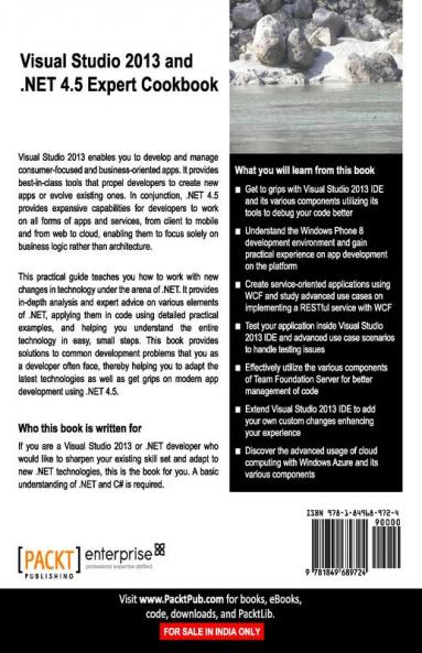 Visual Studio 2013 and .Net 4.5 Expert Cookbook
