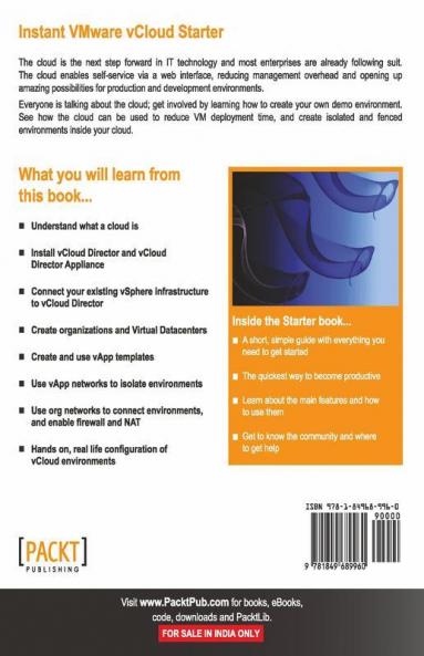 Instant VMware vCloud Starter