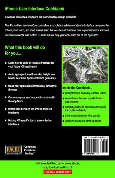 iPhone User Interface Cookbook