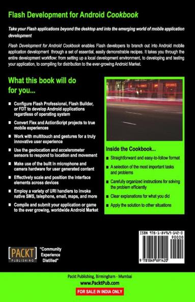 Flash Development for Android Cookbook