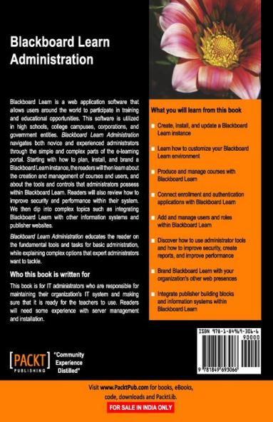 Blackboard Learn Administration