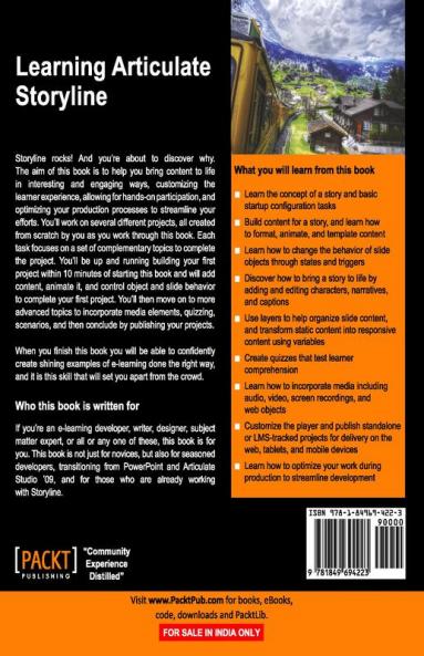 Learning Articulate Storyline