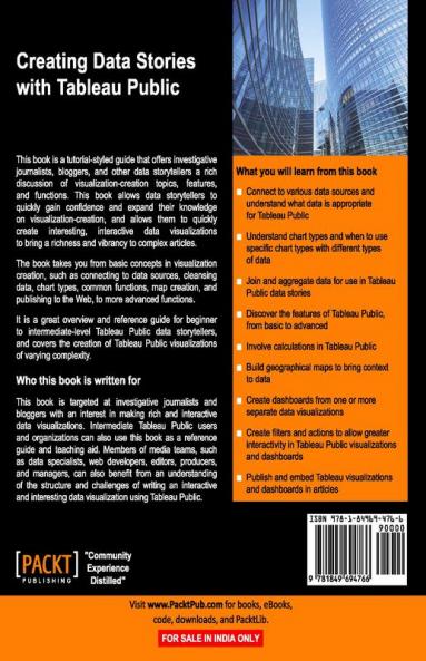 Creating Data Stories with Tableau Public