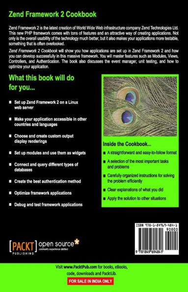 Zend Framework 2 Cookbook