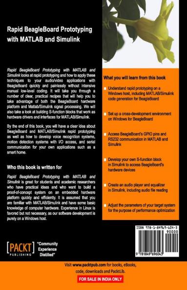 Rapid BeagleBoard Prototyping with MATLAB and Simulink