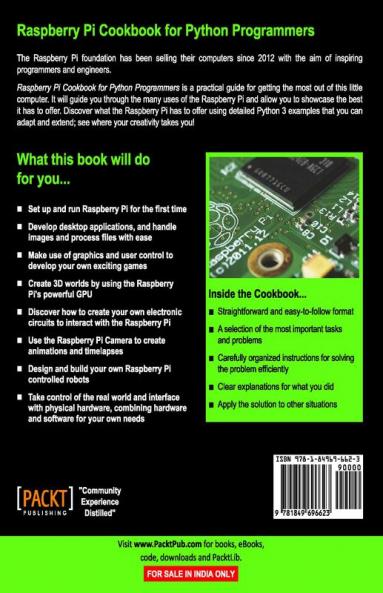 Raspberry Pi Cookbook for Python Programmers