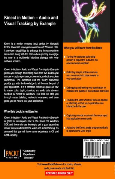 Kinect in Motion - Audio and Visual Tracking by Example