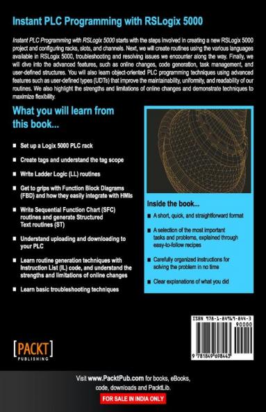 Instant PLC Programming with RSLogix 5000