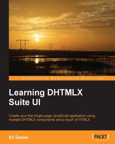 Learning Dhtmlx Suite Ui