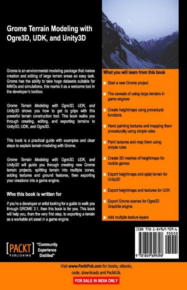 Grome Terrain Modeling with Ogre3d Udk and Unity3d