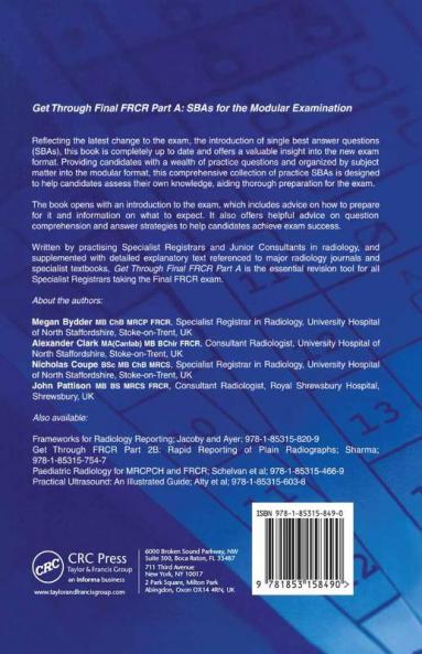 Get Through Final Frcr Part A: Sbas for the Modular Examination