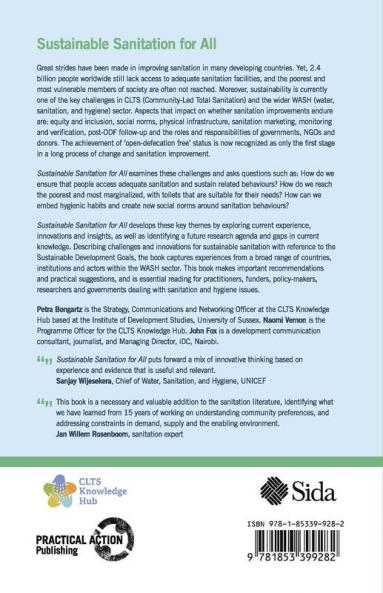 Sustainable Sanitation for All