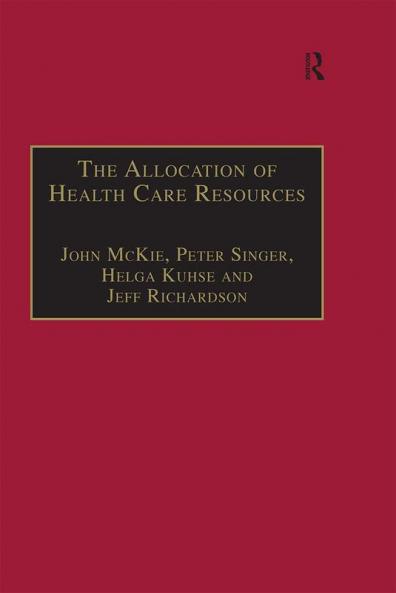 Allocation of Health Care Resources