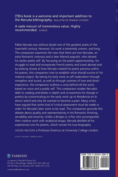 A Companion to Pablo Neruda