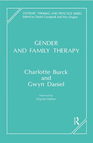 Gender and Family Therapy