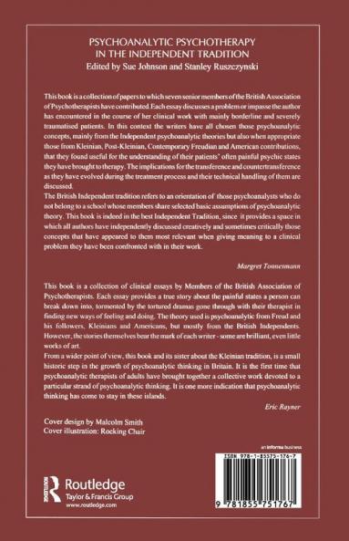 Psychoanalytic Psychotherapy in the Independent Tradition