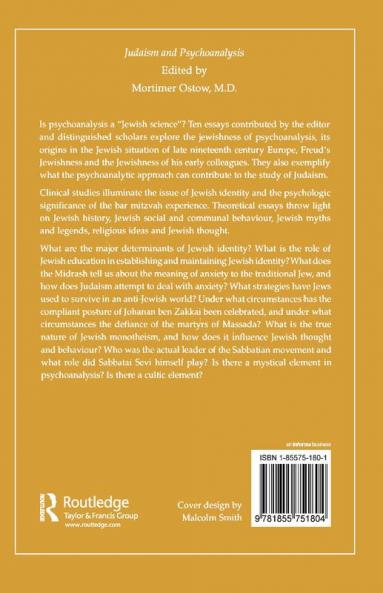 Judaism and Psychoanalysis