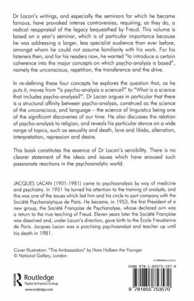 Four Fundamental Concepts of Psycho-Analysis
