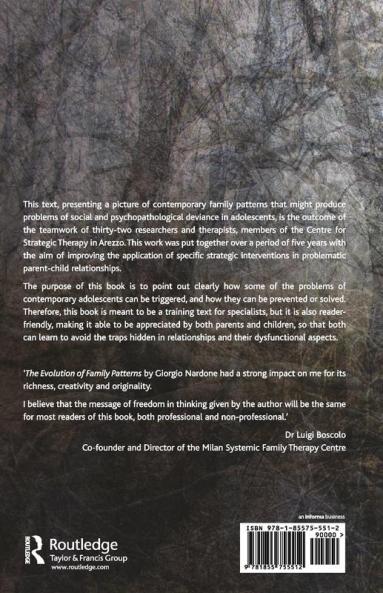 Evolution of Family Patterns and Indirect Therapy with Adolescents