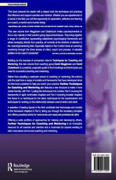 Further Techniques for Coaching and Mentoring