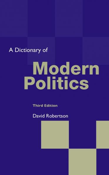Dictionary of Modern Politics