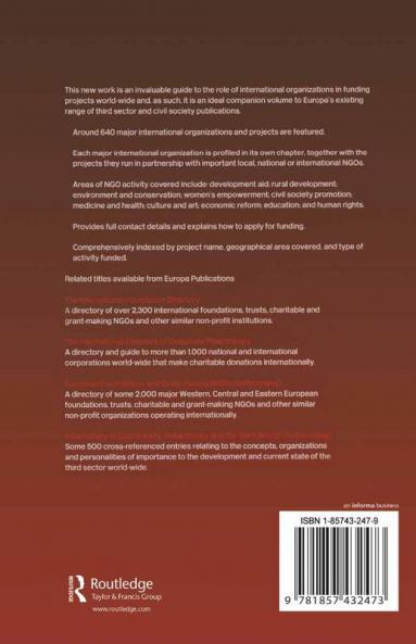 International Organizations Funding Directory