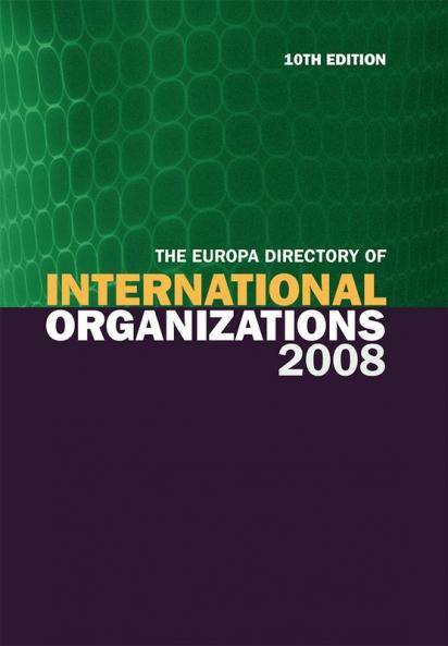 Europa Directory of International Organizations 2008
