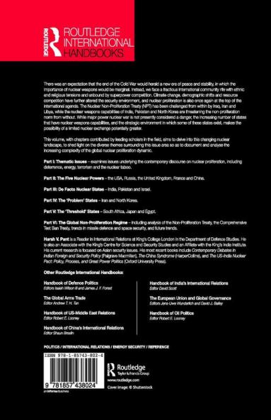 Handbook of Nuclear Proliferation