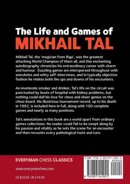 The Life and Games of Mikhail Tal