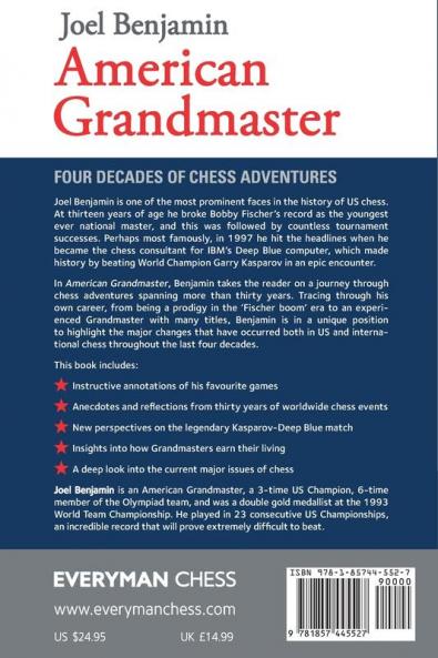 American Grandmaster: Four Decades of Chess Adventures (Everyman Chess)