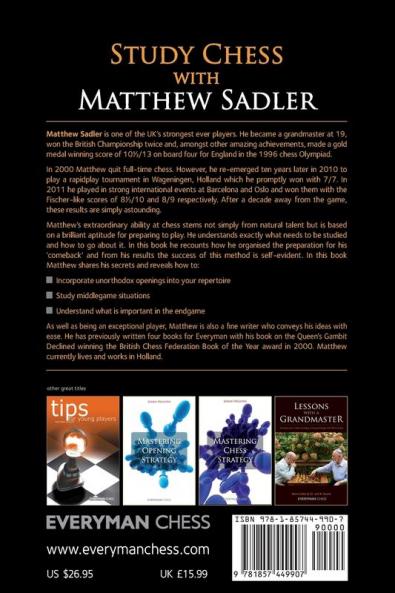 Study Chess with Matthew Sadler (Everyman Chess)
