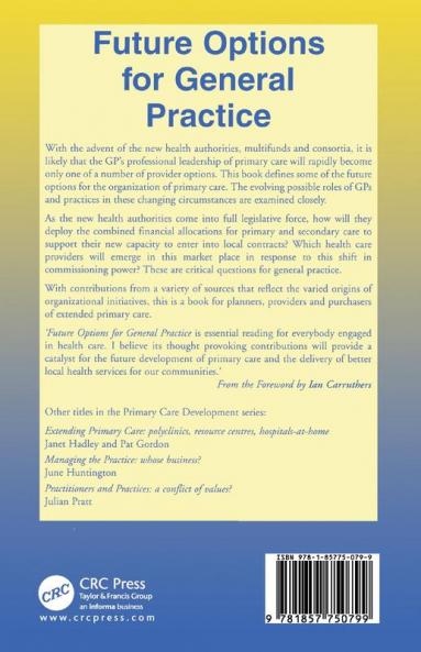 Future Options for General Practice