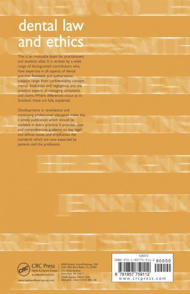 Dental Law and Ethics