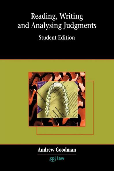 Reading Writing and Analysing Judgments