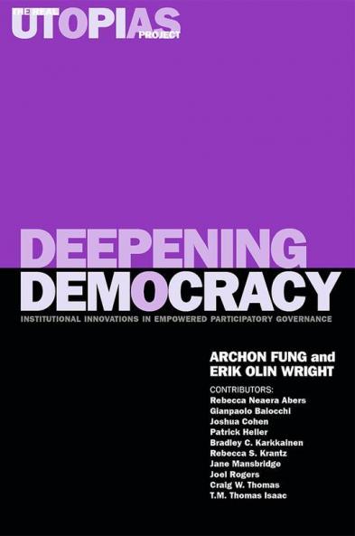 Deepening Democracy