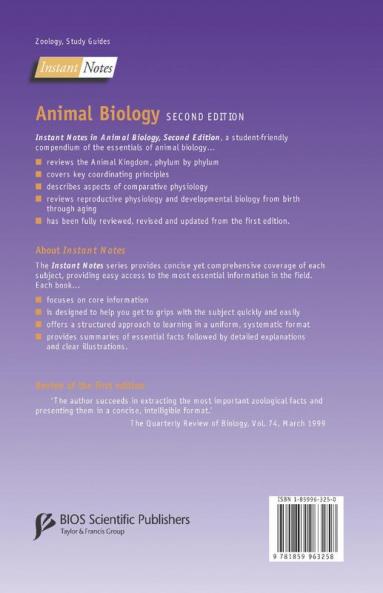 BIOS Instant Notes in Animal Biology