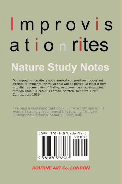 Improvisation Rites