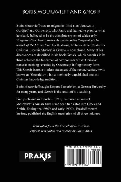 Gnosis: Study and Commentaries on the Esoteric Tradition of Eastern Orthodoxy: v. 1