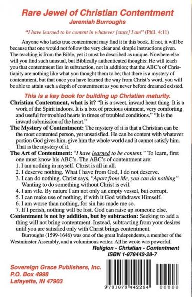 Rare Jewel of Christian Contentment
