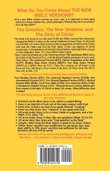 The Gnostics the New Version and the Deity of Christ