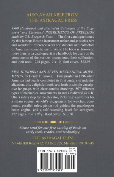 A Manual of American Engineer's and Surveyor's Instruments