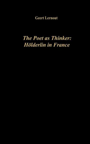 The Poet as Thinker